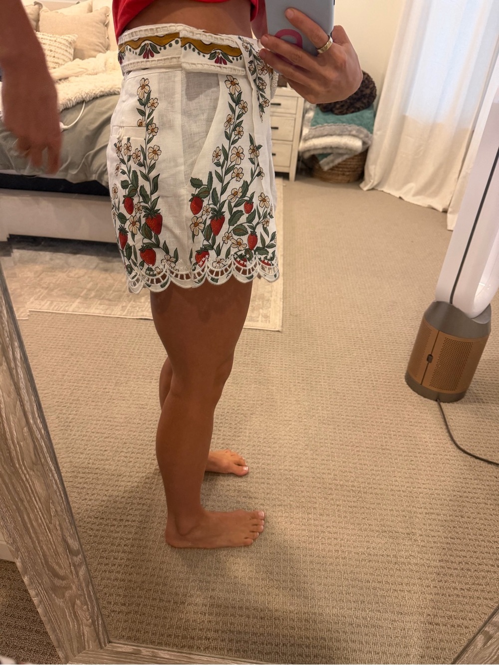 FARM Rio Fruit Linen Shorts - Picture 2 of 5